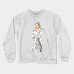 Chess piece Queen Chess Lipstick Crewneck Sweatshirt